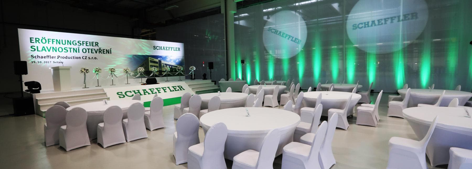 OPENING OF THE NEW SCHAEFFLER FACTORY