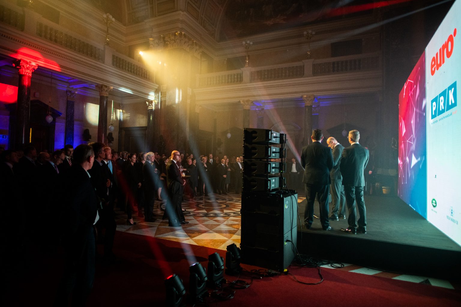 QUIX EVENT - Euro Magazine 20 Years Gala Dinner Video Mapping